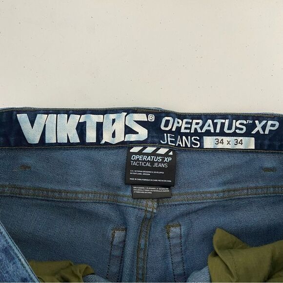 Classic Blue Straight-Leg Jeans - Picture 3 of 15